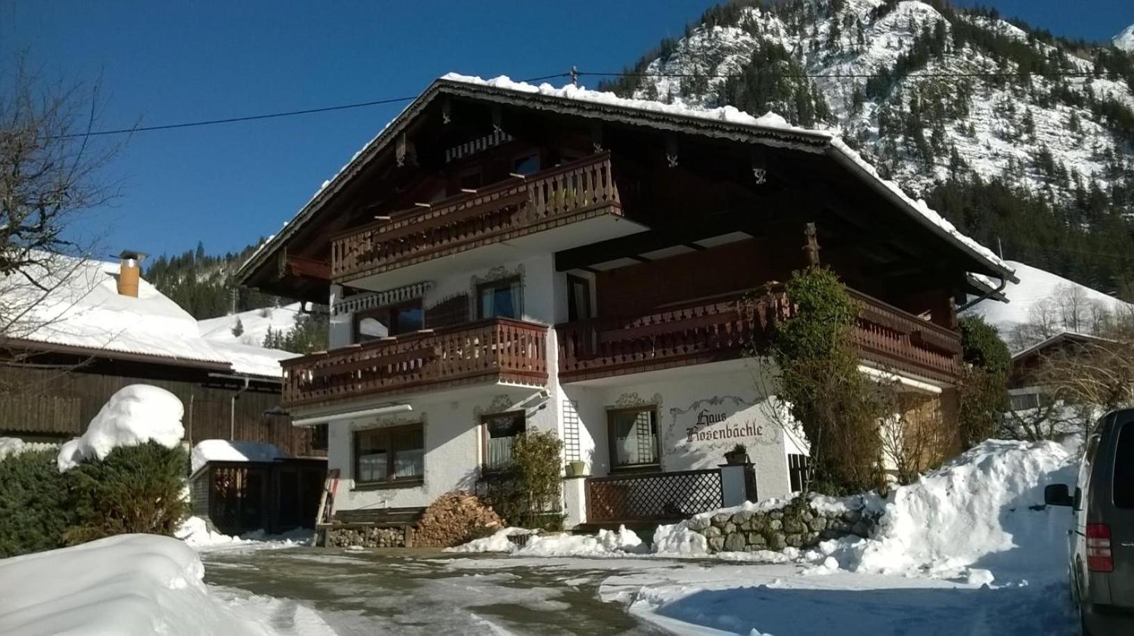 Haus Rosenbaechle Apartment Бад Хинделанг Екстериор снимка